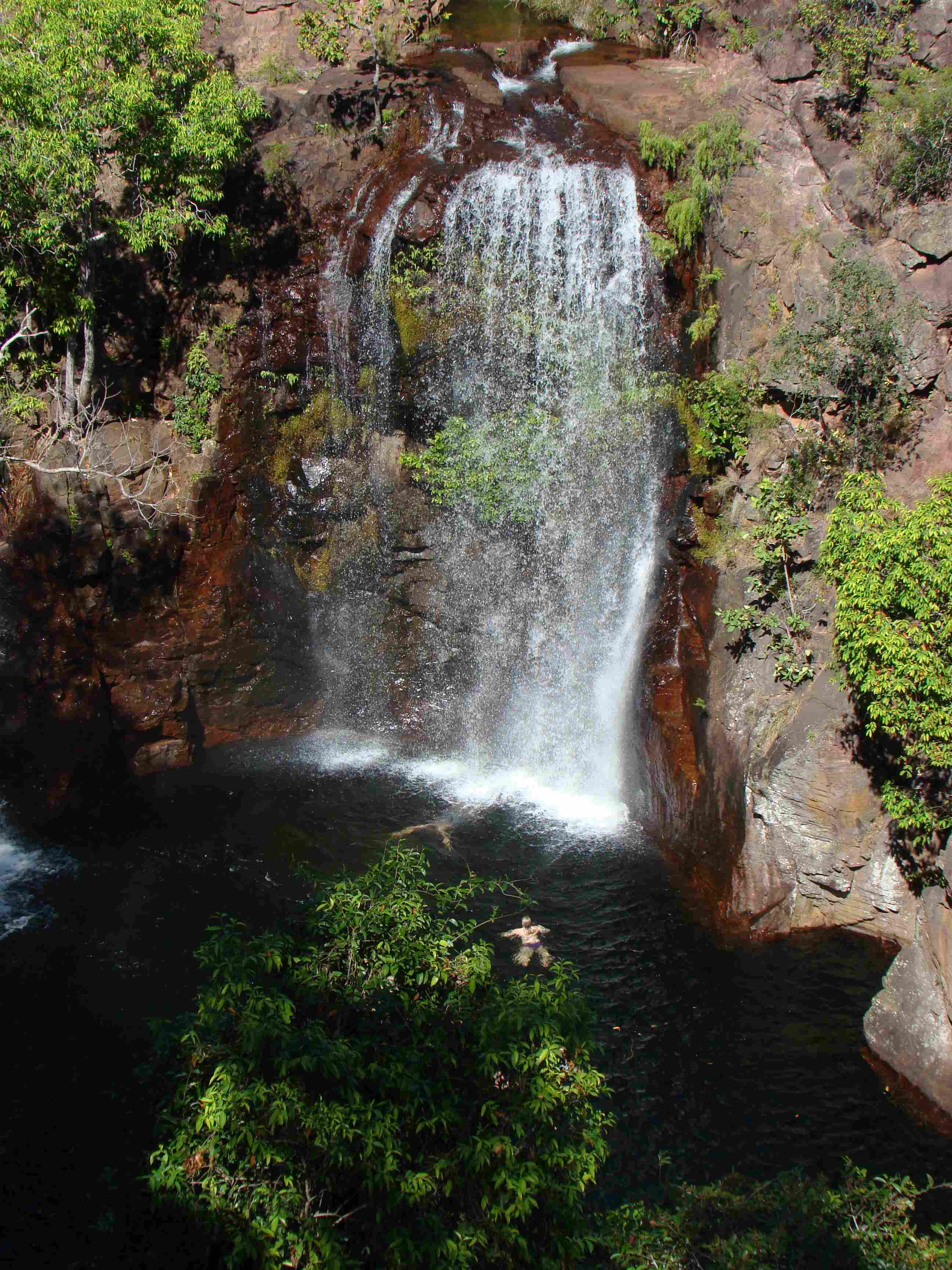 Several beautiful swimming pools are scattered around Litchfield National Park's Tabletop Range. 